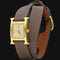 Montre Hermès Heure H - Montre femme plaqué or 58 Facettes MT47109