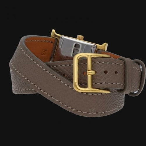 Montre Hermès Heure H - Montre femme plaqué or 58 Facettes MT47109