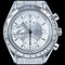 Montre Omega Speedmaster - Montre Date automatique chronographe en acier 58 Facettes MT46307