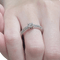Bague Bague en or blanc et diamants 58 Facettes S416
