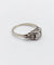 Bague 56 Bague tank Art déco en platine et diamants 58 Facettes A07516