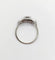 Bague 56 Bague tank Art déco en platine et diamants 58 Facettes A07516