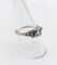 Bague 56 Bague tank Art déco en platine et diamants 58 Facettes A07516
