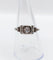 Bague 56 Bague tank Art déco en platine et diamants 58 Facettes A07516