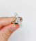 Bague 52.5 Bague marquise vintage en or blanc 18k et diamants 58 Facettes A07520