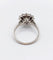Bague 52 Bague marguerite Art déco en or blanc 18k et platine avec diamants 58 Facettes A07525