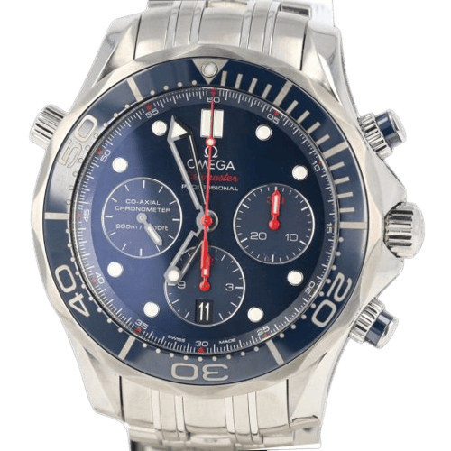 Montre Omega Seamaster - Montre Diver 300M Chronograph en acier 58 Facettes MT45578