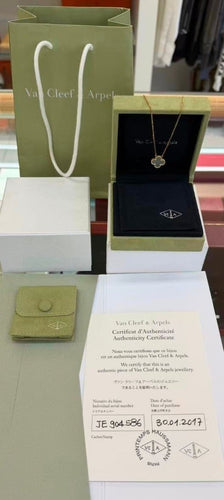 Collier Van Cleef & Arpels Vintage Alhambra - Collier en or jaune et nacre 58 Facettes jnci129