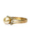 Bague 53 Bague ancienne en or jaune 18K, perle et diamants 58 Facettes 2025