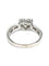 Bague 53 Solitaire cœur - Bague en or blanc 18K et diamants 0,79 ct 58 Facettes 2039