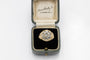 Bague 59 Bague ancienne en or jaune et argent avec diamants taille rose 58 Facettes 12396