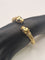 Bracelet Cartier - Bracelet Double Cougar vintage en or jaune, diamants et saphirs 58 Facettes CV-072