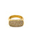 Bague 51 Bague en or jaune 18K et diamants 1 ct 58 Facettes 2083