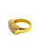 Bague 51 Bague en or jaune 18K et diamants 1 ct 58 Facettes 2083