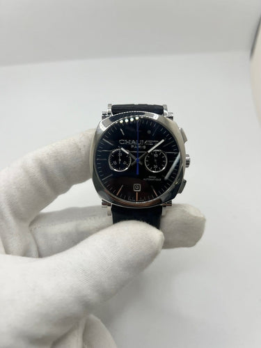 Montre Chaumet Dandy - Montre chronographe automatique en acier 58 Facettes 2042