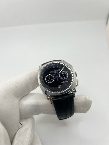Montre Chaumet Dandy - Montre chronographe automatique en acier 58 Facettes 2042
