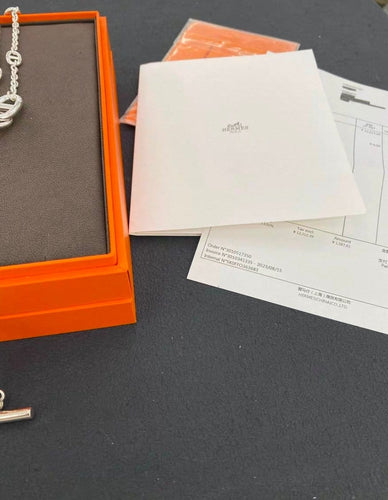 Collier Hermès Farandole - Sautoir en argent 58 Facettes jnci131