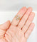 Bague 59 Bague marquise antique en or 18K, platine et diamants 58 Facettes A07526