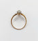 Bague 59 Bague marquise antique en or 18K, platine et diamants 58 Facettes A07526