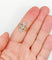 Bague 59 Bague marquise antique en or 18K, platine et diamants 58 Facettes A07526