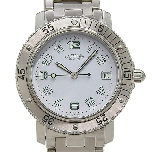 Montre Hermès Clipper Diver - Montre quartz en acier inoxydable 58 Facettes rxc9zpo0ob