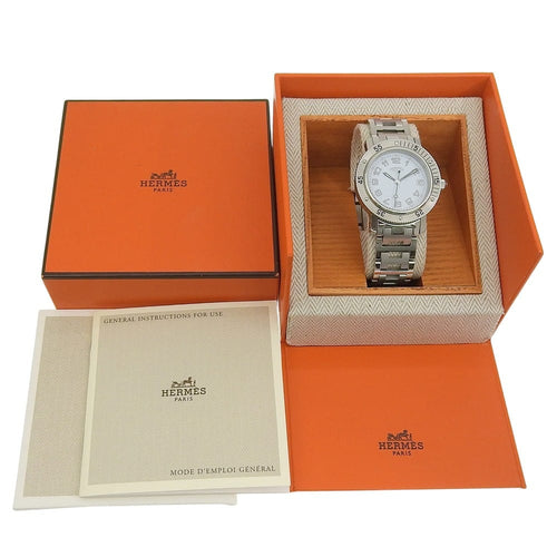 Montre Hermès Clipper Diver - Montre quartz en acier inoxydable 58 Facettes rxc9zpo0ob