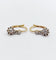 Boucles d'oreilles Dormeuses antiques - Boucles d'oreilles en or 18k, platine et diamants 58 Facettes A07534