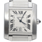 Montre Cartier Tank Française - Montre en acier 58 Facettes MT45217