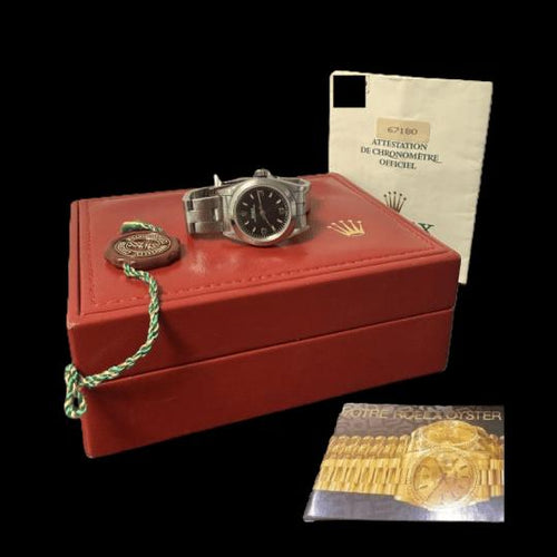 Montre Rolex Oyster Perpetual - Montre 26 mm en acier 58 Facettes MT46948