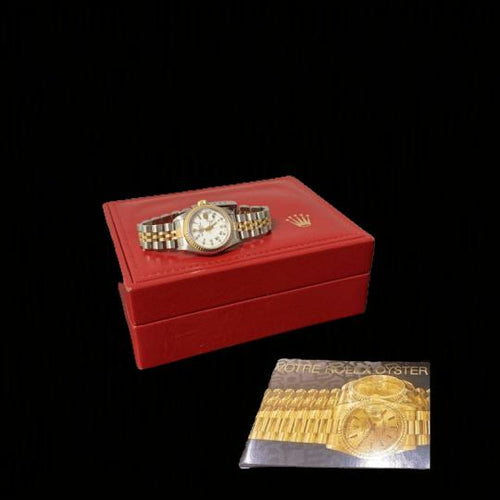 Montre Rolex Datejust - Montre 26 mm en or jaune et acier 58 Facettes MT47288