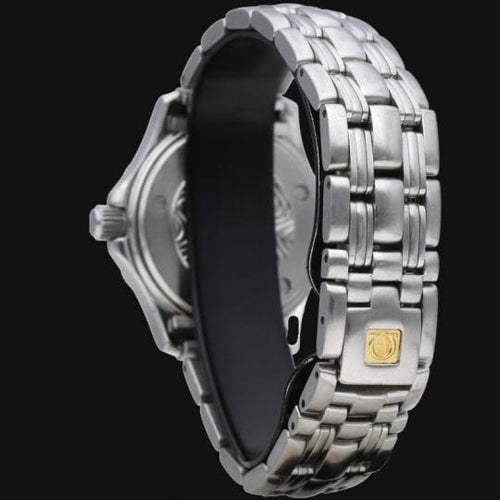Montre Omega Seamaster 300M - Montre en acier cadran bleu 58 Facettes MT45609