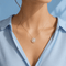 Collier Collier fleur en or jaune 18K et diamants 1,06 ct 58 Facettes 1787