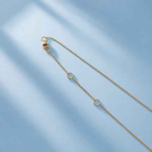 Collier Collier fleur en or jaune 18K et diamants 1,06 ct 58 Facettes 1787