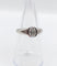 Bague 52 Bague jonc vintage en or blanc et diamant ovale 58 Facettes A07408