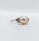 Bague 54.5 Bague Art déco en or blanc, platine, perle et diamants 58 Facettes A07356