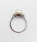 Bague 54.5 Bague Art déco en or blanc, platine, perle et diamants 58 Facettes A07356