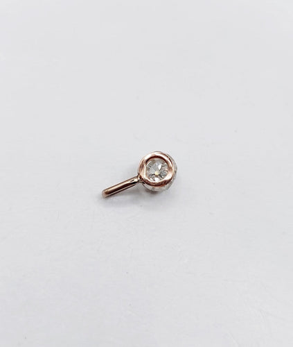 Pendentif Pendentif antique en or 18k et platine avec diamant 58 Facettes A07435