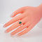 Bague 54 Bague en or jaune 14 ct et émeraude naturelle 1,51 ct 58 Facettes R008