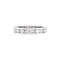 Bague 53 Alliance tour complet en or blanc et diamants 58 Facettes 35627