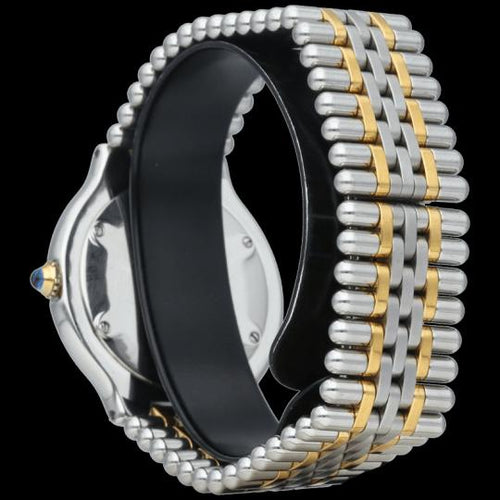 Montre Cartier Must 21 - Montre en or jaune et acier 58 Facettes MT42258