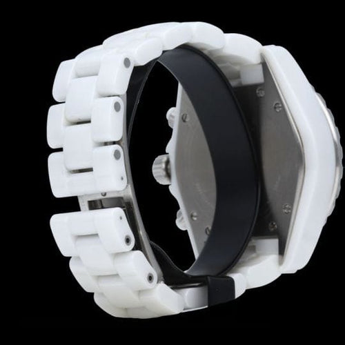 Montre Chanel J-12 - Montre chronographe automatique en céramique 58 Facettes MT45946