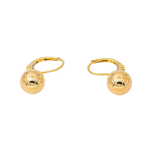Boucles d'oreilles Boucles d'oreilles dormeuses en or jaune 58 Facettes 5713796CN