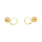 Boucles d'oreilles Boucles d'oreilles dormeuses en or jaune 58 Facettes 5713796CN