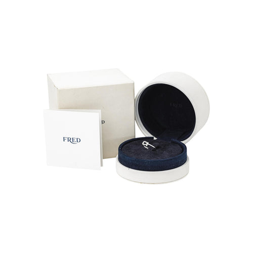 Bague 50 Fred Force 10 - Bague en or blanc et diamants 58 Facettes 5757294RV
