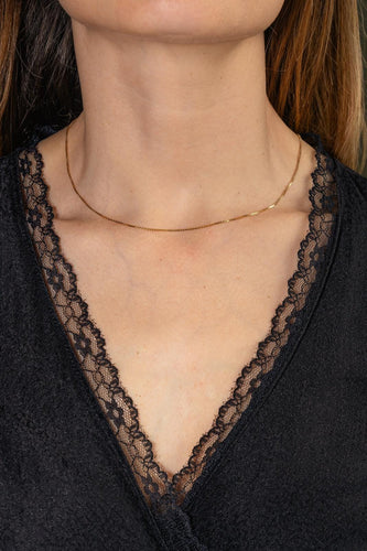 Collier Collier maille vénitienne en or jaune 58 Facettes 5624585CN