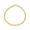 Bracelet Bracelet maille haricot en or jaune 58 Facettes 5444849CN