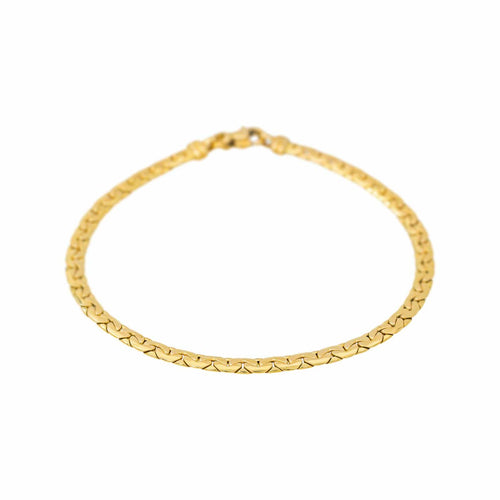 Bracelet Bracelet maille haricot en or jaune 58 Facettes 5444849CN