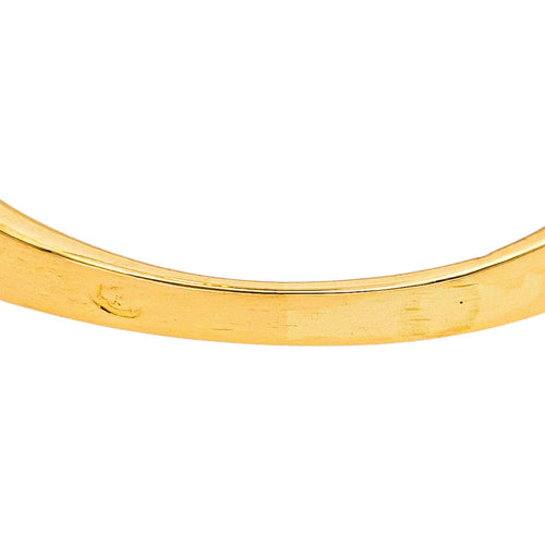 Bague 57 Bague bandeau en or jaune et diamants 58 Facettes 5276267RV