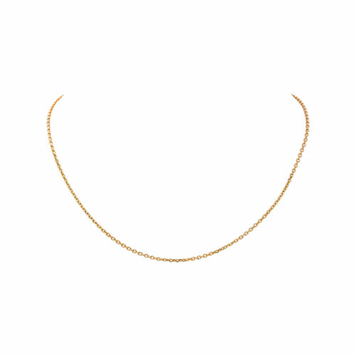 Collier Collier maille forçat en or jaune 58 Facettes 5753521CN