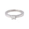 Bague 53 Bague solitaire en or blanc et diamant 58 Facettes 5384058RV